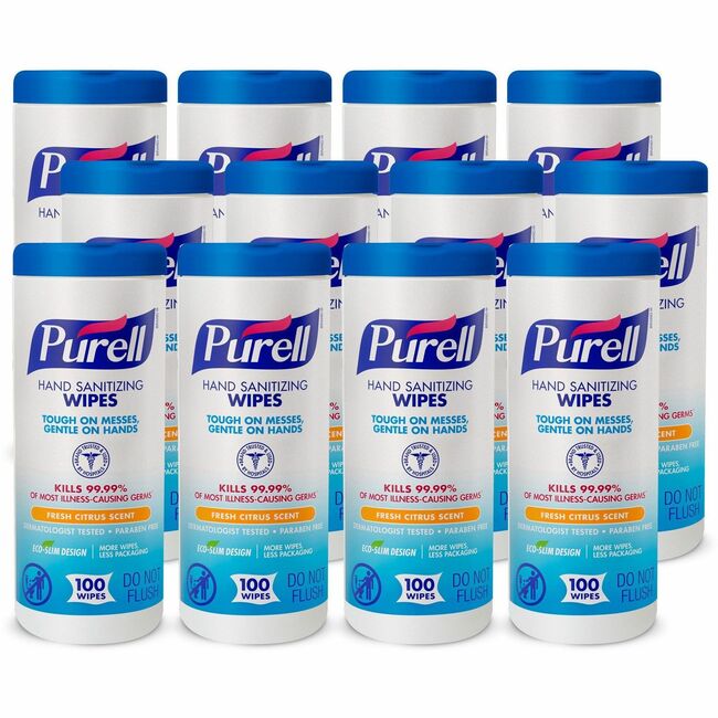 PURELL® Textured Sanitizing Wipes