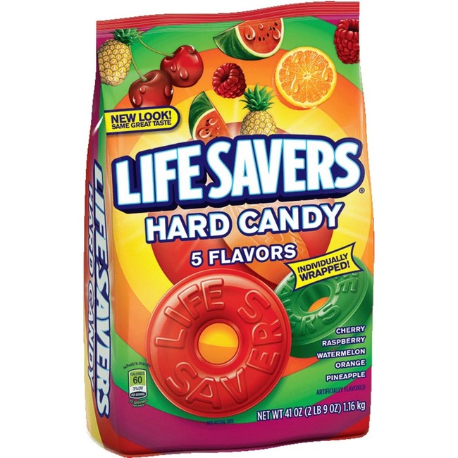 Life Savers 5 Flavors Hard Candy Bag - 2 lb. 9oz.