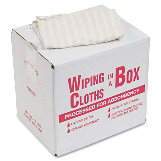 Office Snax Multipurpose Cotton Wiping Cloths