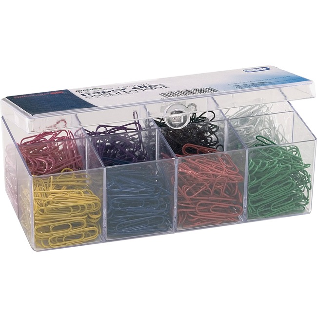 OIC PVC-free Color-coated Paper Clips