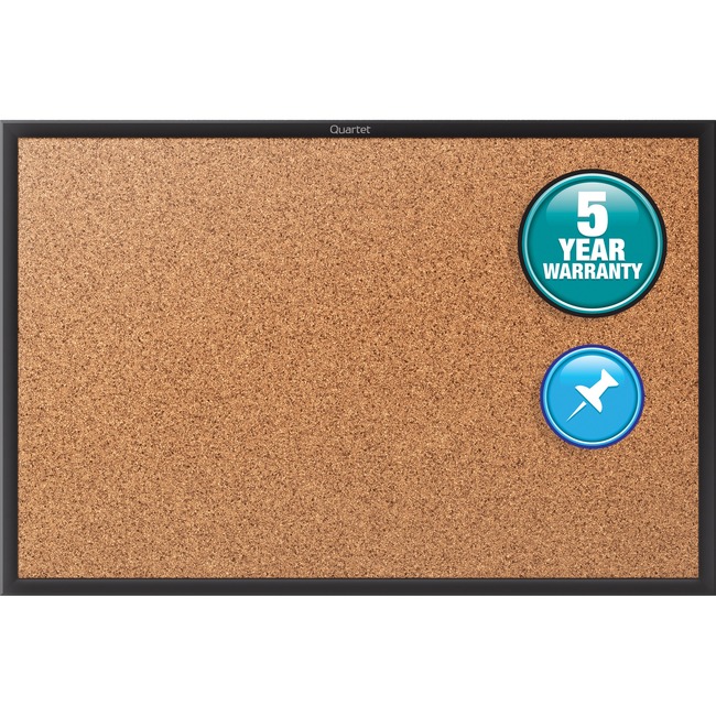 Quartet® Classic Cork Bulletin Board