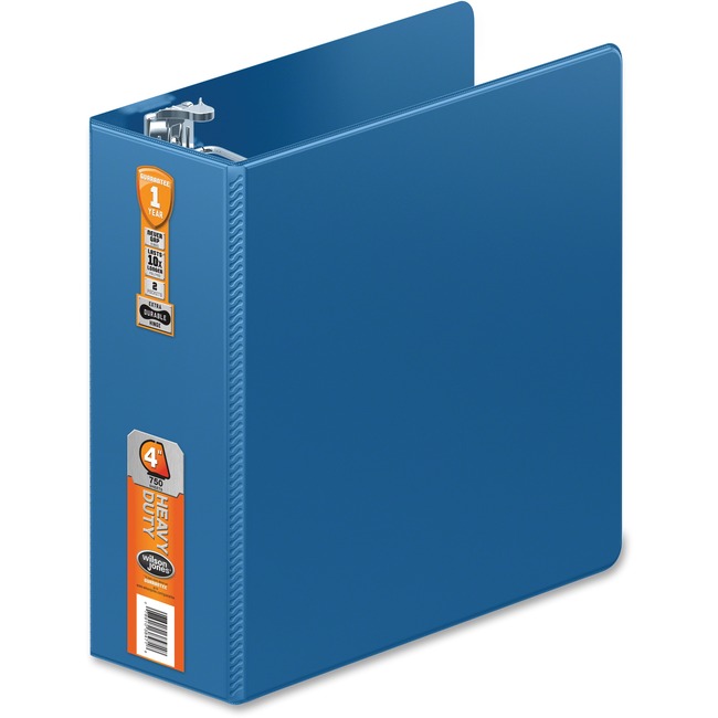 Wilson Jones® Heavy Duty D-Ring Binder with Extra Durable Hinge, 4