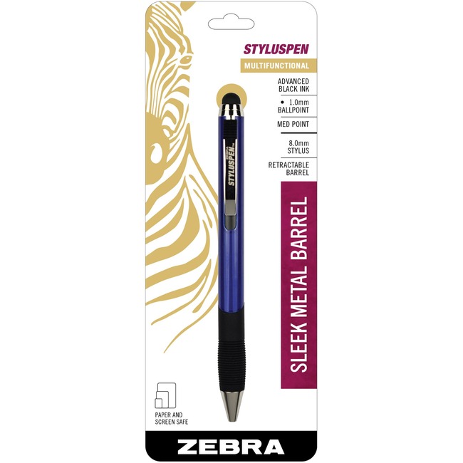 Zebra Pen Retractable Ballpoint/Stylus Pen