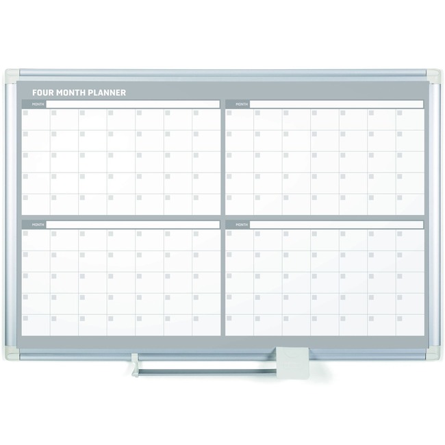 MasterVision MasterVsn Dry-erase 4-month Planner