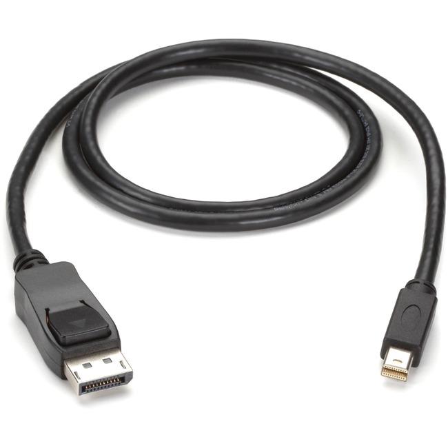 Black Box Mini DisplayPort to DisplayPort Cable, MM, 10-ft. (3.0-m)