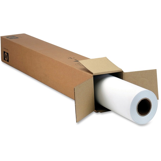 HP Universal Inkjet Print Photo Paper - 95% Opacity - 35 63/64" x 100 1/16 ft - Glossy - 1 Roll - White