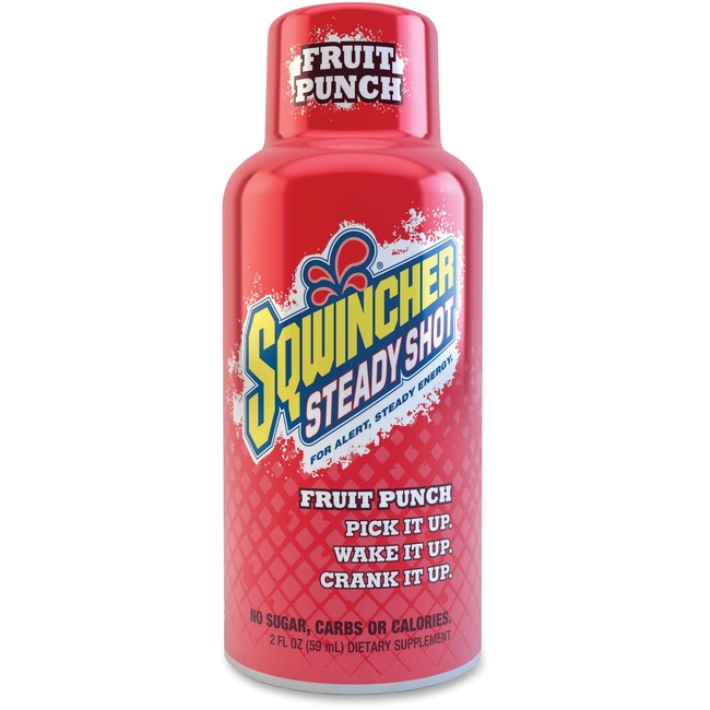 Sqwincher Steady Shot Flavored Energy Drinks