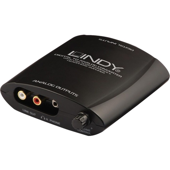 LINDY USB Digital to Analog Audio Converter & Headphone Amp Product