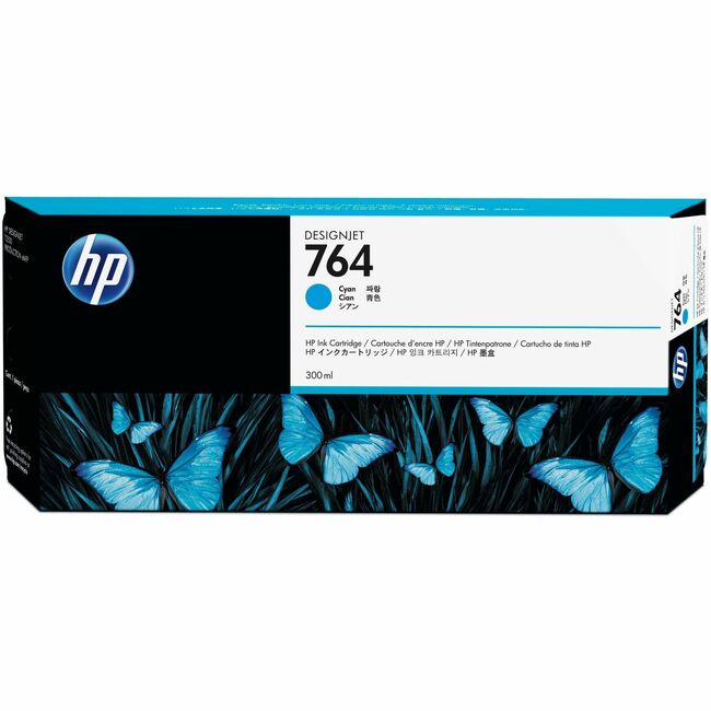 Design Jet Ink Cartridge, 300ml, Cyan
