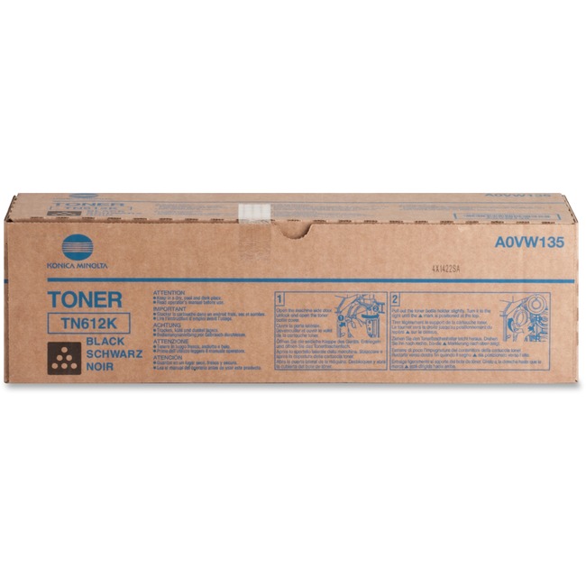 Konica Minolta TN-612K Original Toner Cartridge