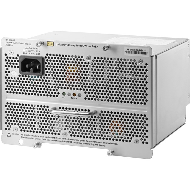 HP - Hewlett Packard 5400R 1100W PoE+ zl2 Power Supply