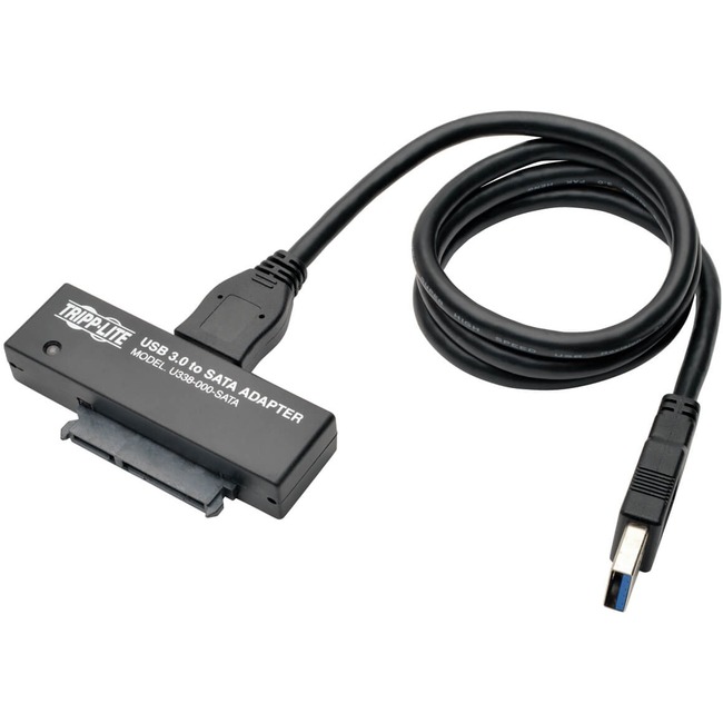 Tripp Lite series USB 3.0 SuperSpeed to SATA III Adapter for 2.5in or 3.5in SATA Hard Drives