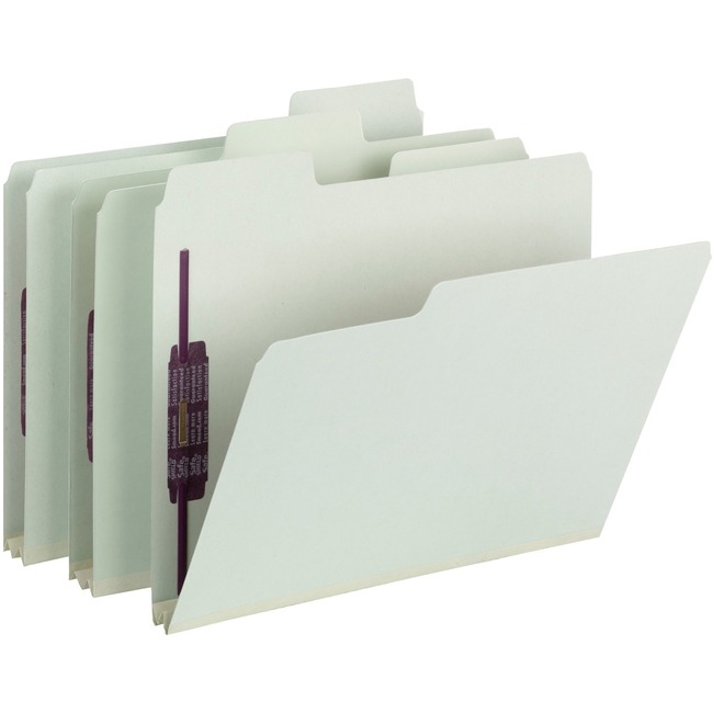 Smead SuperTab® Pressboard Fastener Folders