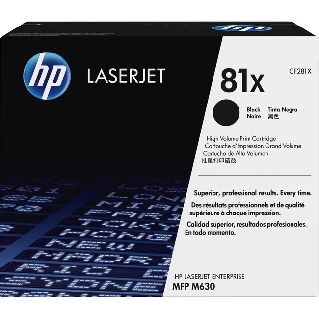 HP 81X Original Toner Cartridge - Single Pack