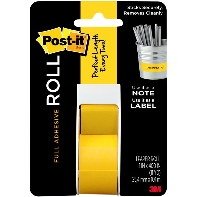 Post-it® Super Sticky Full Adhesive Roll, 1 