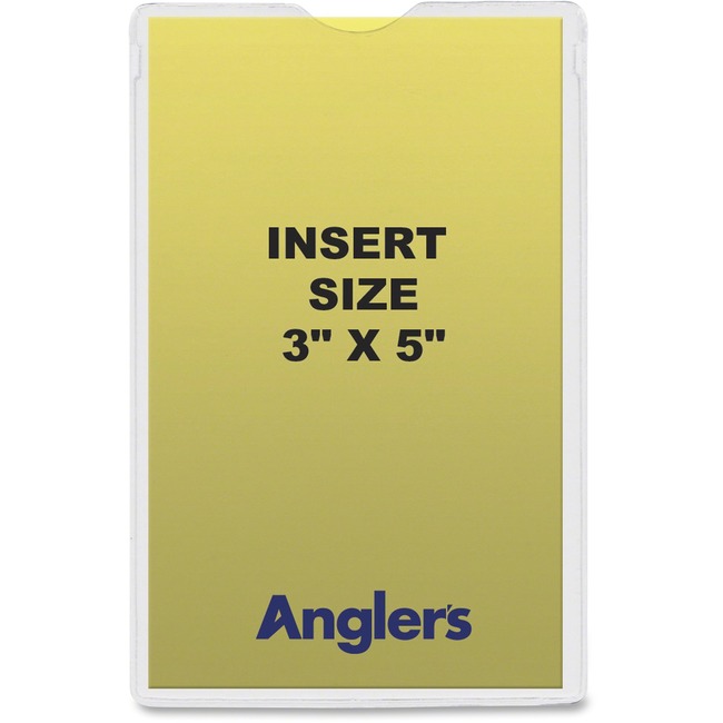 Anglers Self-stick Crystal Clear Poly Envelopes