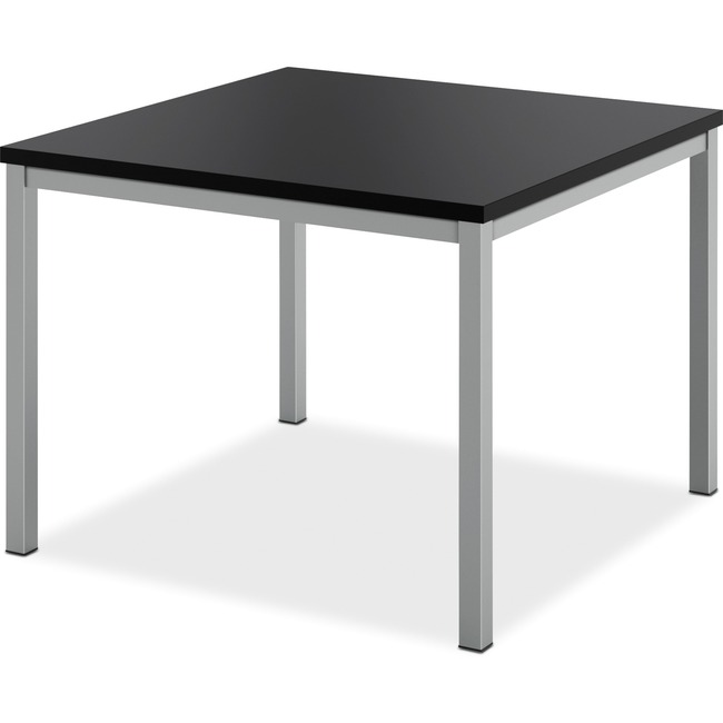 HON Corner Table, Metal Legs, 24