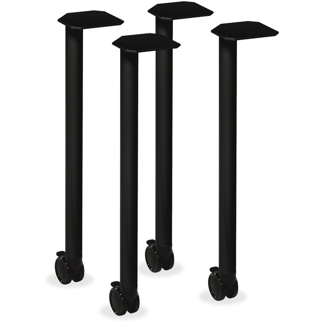 HON Huddle Post Leg Table Base, 4-Pack