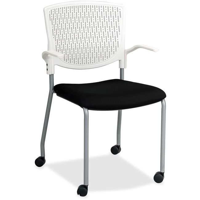 Lorell Plastic Back Guest Chair