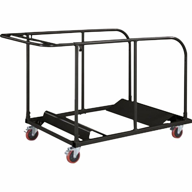 Lorell Round Planet Table Trolley Cart