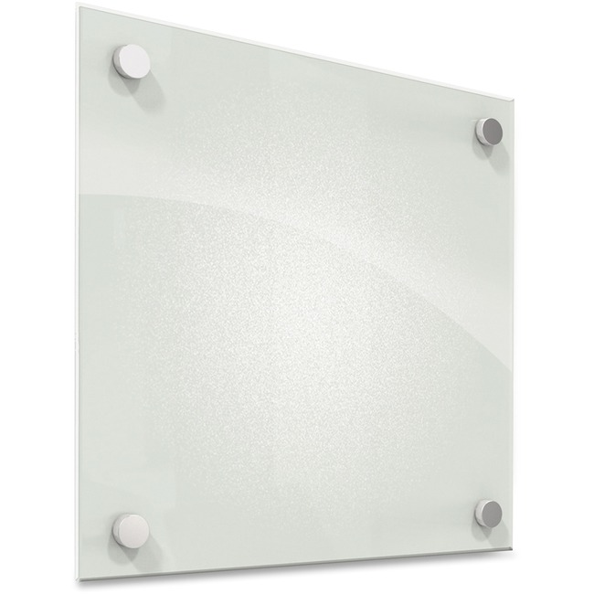 MooreCo Frosted Pearl Glass Dry Erase Markerboard