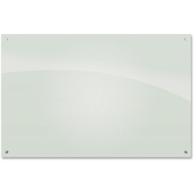 MooreCo Frosted Pearl Glass Dry Erase Markerboard