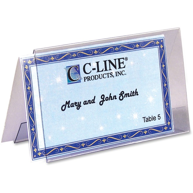 C-Line Tent Card