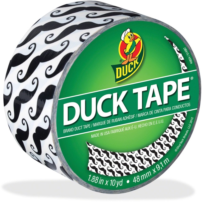 Duck Brand Mustache Theme Color Duct Tape