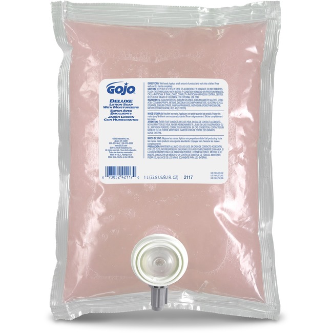 Gojo Space Saver Deluxe Lotion Soap Refill