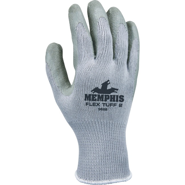 MCR Safety FlexTuff Dipped Latex Gloves