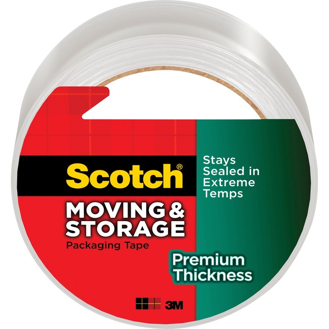 Scotch® Premium Thickness Moving & Storage Packaging Tape, 1.88