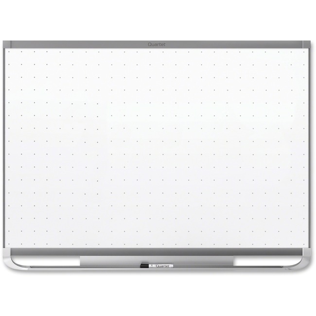 Quartet® Prestige® 2 Total Erase®Magnetic Whiteboard, 3' x 2', Graphite Finish Frame