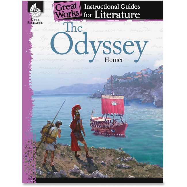 Shell The Odyssey An Instructional Guide Education Printed Book by Homer