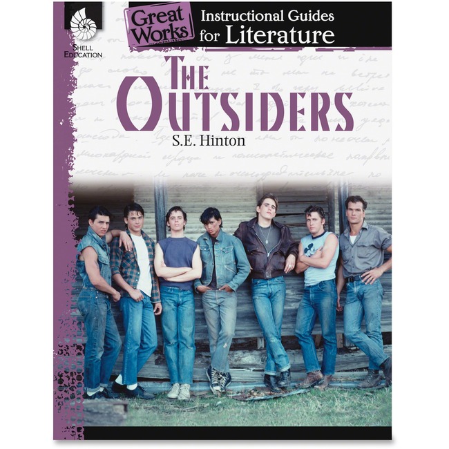Shell The Outsiders An Instructnal Guide Education Printed Book by S.E. Hinton