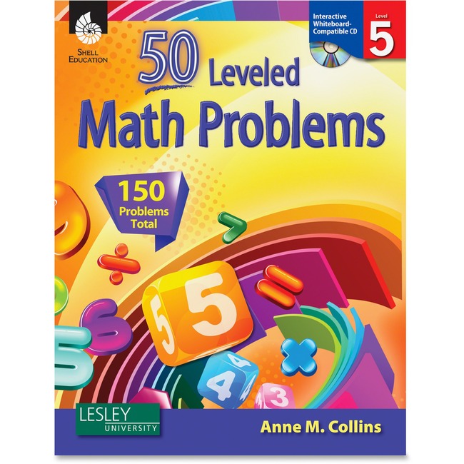 Shell Education Level 5 Math Problems Book Education Printed/Electronic Book for Mathematics by Anne M. Collins