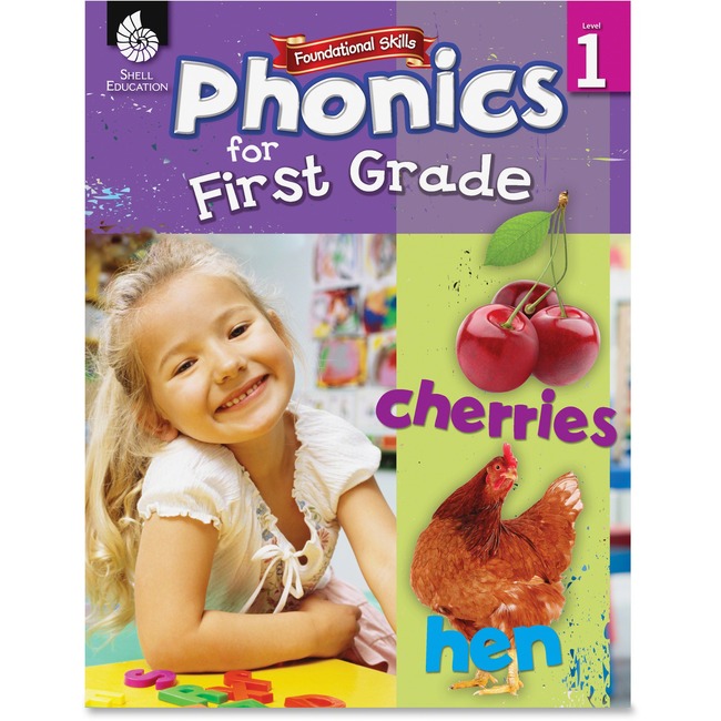 Shell Education Phonics for First Grade Book Education Printed Book
