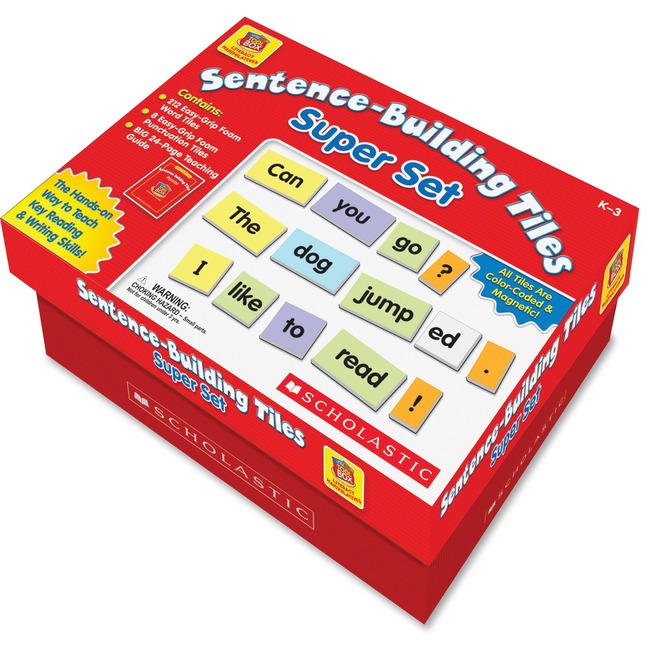 Scholastic Res. Gr K-3 Sentence-Building Super Set