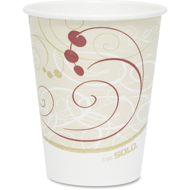 Solo Single-sided Poly Hot Cups