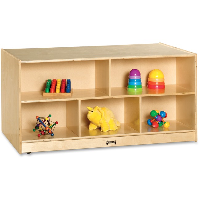 Jonti-Craft Toddler Double-sided Storage Shelf