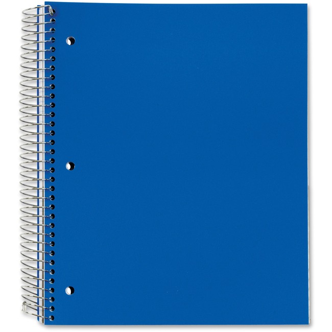 TOPS 5-subject Spiral Poly Notebook