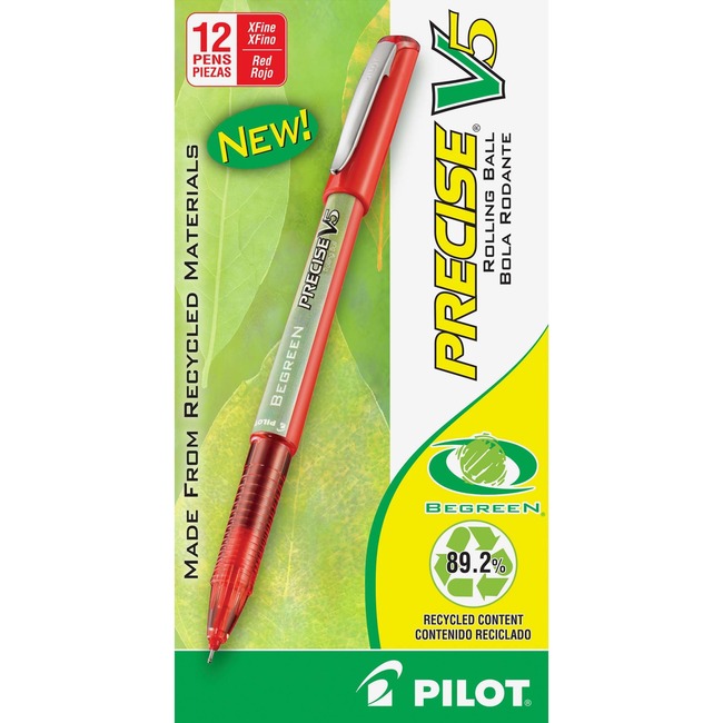 Pilot Precise BeGreen V5 Extra-Fine Rolling Ball Pens