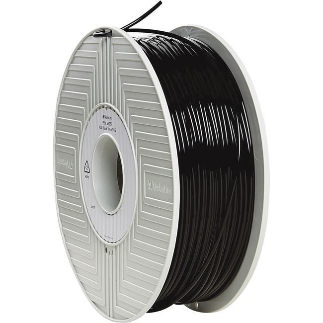 Verbatim PLA 3D Filament 3mm 1kg Reel - Black