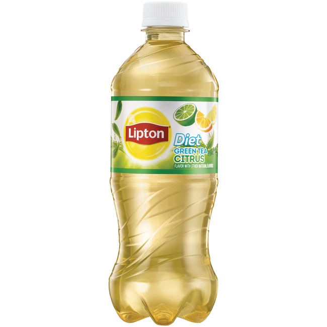 Lipton Pepsico Diet Citrus Green Tea Bottle