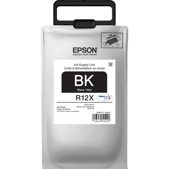 Epson R12X, Black Ink Pack, High Capacity