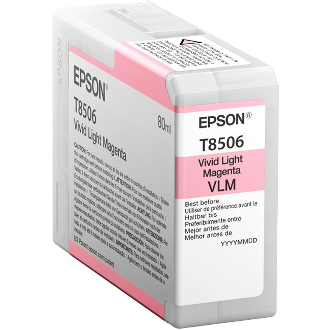 Epson T850600 UltraChrome HD Vivid Light Magenta Ink Cartridge (80 ml)