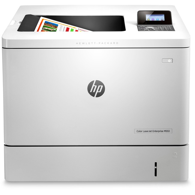 HP LaserJet M553n Laser Printer - Color - 1200 x 1200 dpi Print - Plain Paper Print - Desktop