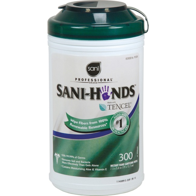 Nice-Pak Nice Pak Sani-Hands Instant Hand Sanitizing Wipes