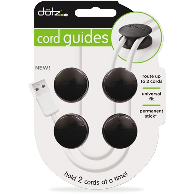 Dotz Cord Guides for Home and Office Cord Management and Organization