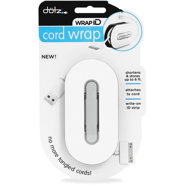 Dotz Cord and Cable Wrap for Cord Identification and Organization