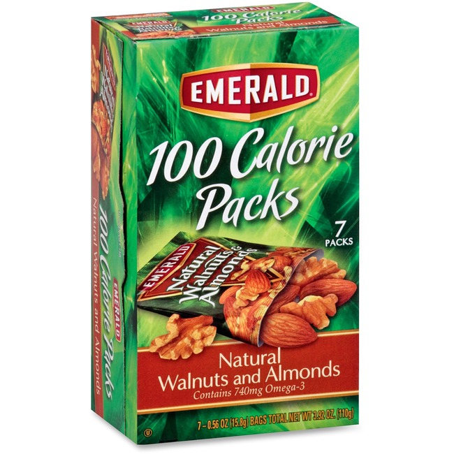 Emerald Diamond 100 Calorie Packs Nat. Walnuts/Almonds